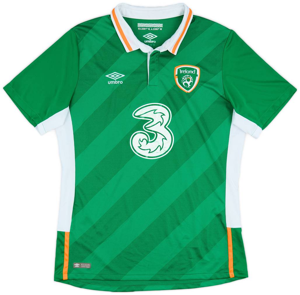 2016-17 Ireland Home Shirt - 5/10 - (L)