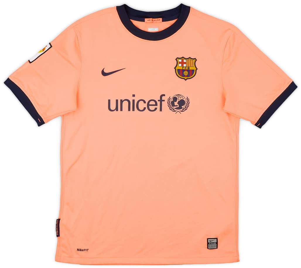 2009-10 Barcelona Away Shirt - 9/10 - (XL.Boys)