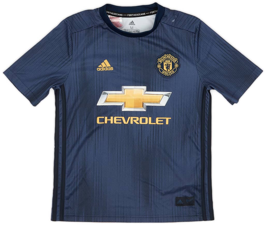 2018-19 Manchester United Third Shirt - 6/10 - (M.Boys)