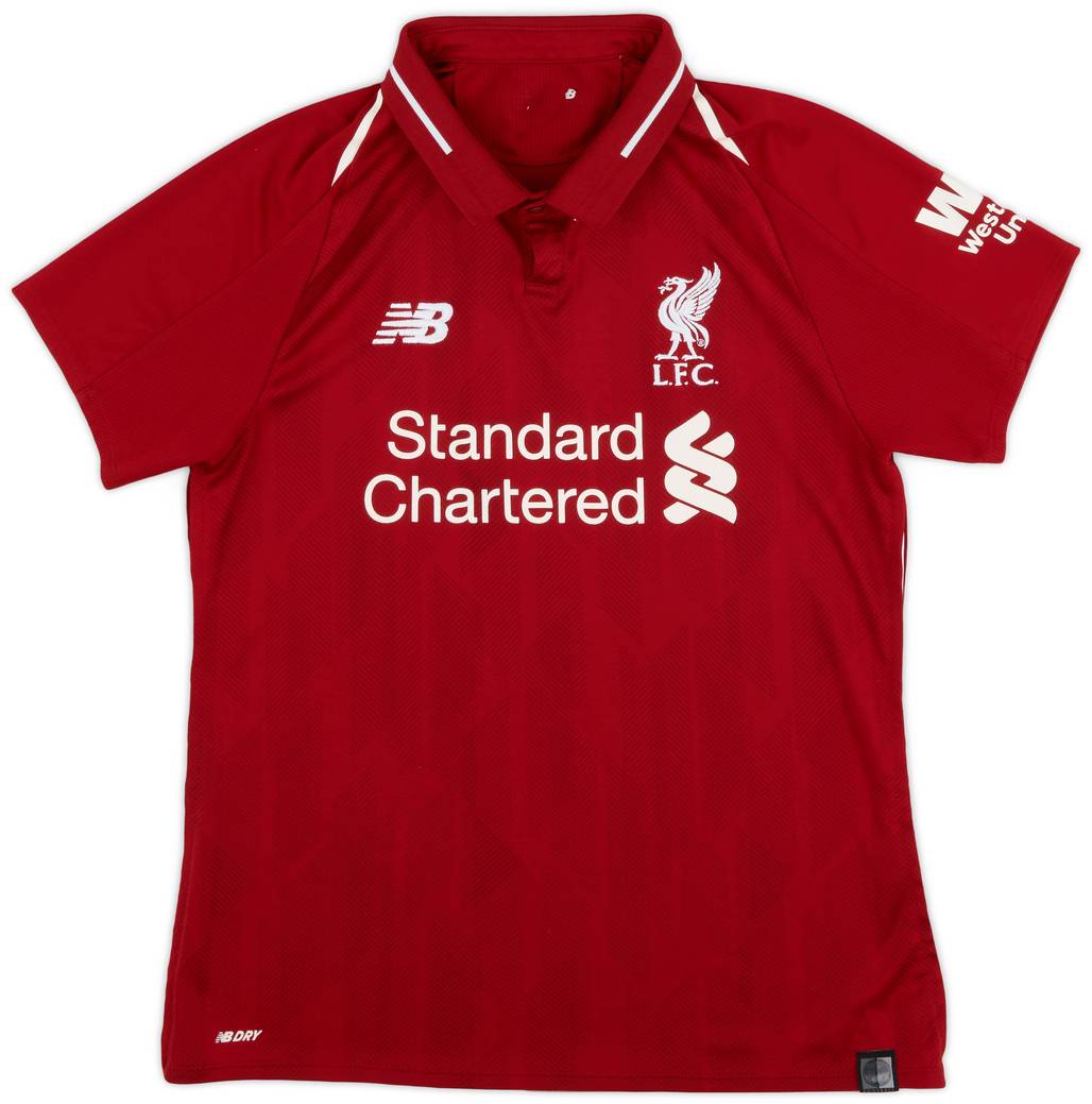 2018-19 Liverpool Home Shirt - 9/10 - (XL.Boys)