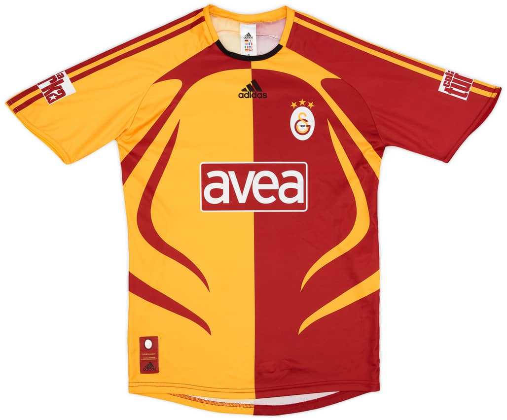 2007-08 Galatasaray Home Shirt - 7/10 - (S)