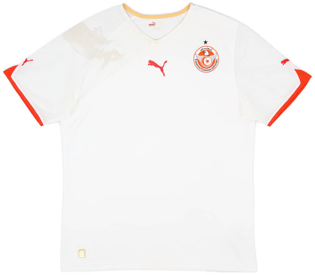 2010-11 Tunisia Home Shirt - 9/10 - (L)