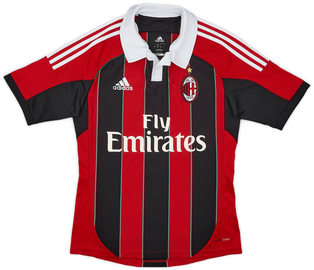 2012-13 AC Milan Home Shirt - 6/10 - (S)