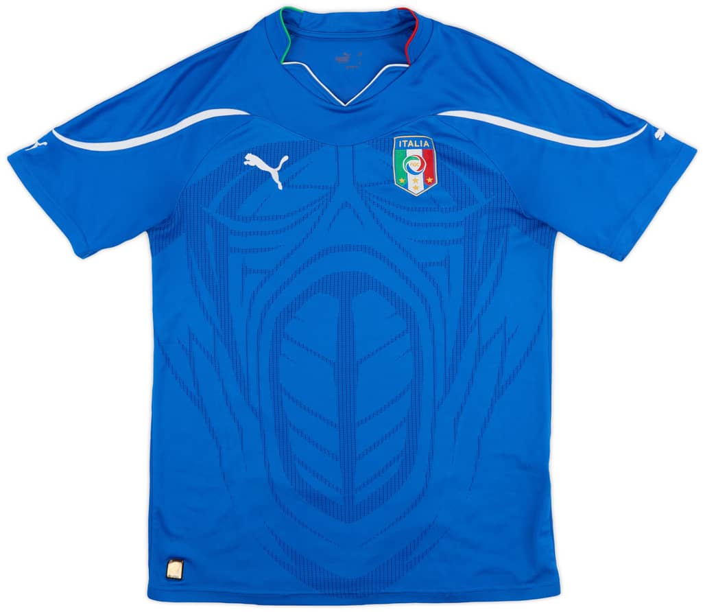 2010-12 Italy Home Shirt - 8/10 - (M)