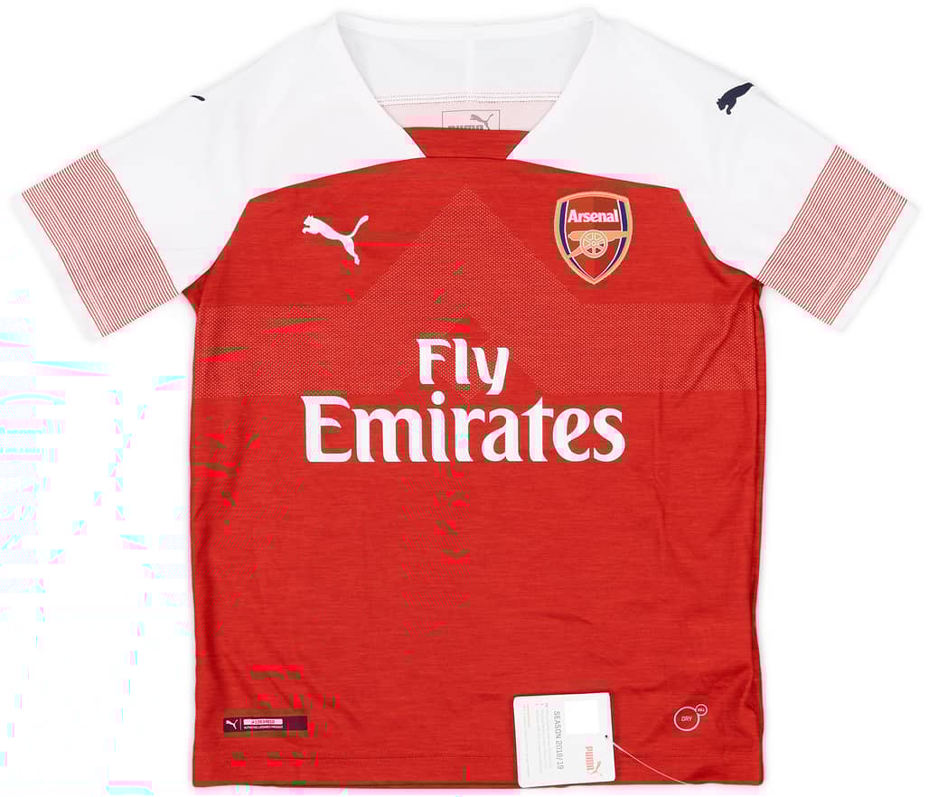 2018-19 Arsenal Home Shirt (S.Boys)