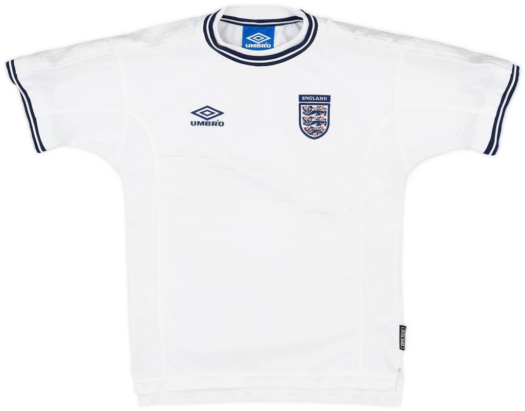 1999-01 England Home Shirt - 8/10 - (L.Boys)
