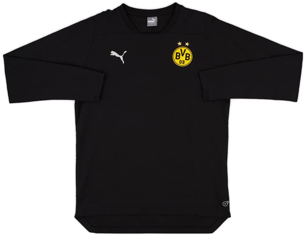 2018-19 Borussia Dortmund Puma Sweat Top - 9/10 - (L)
