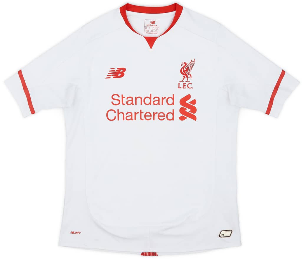2015-16 Liverpool Away Shirt - 8/10 - (L.Boys)