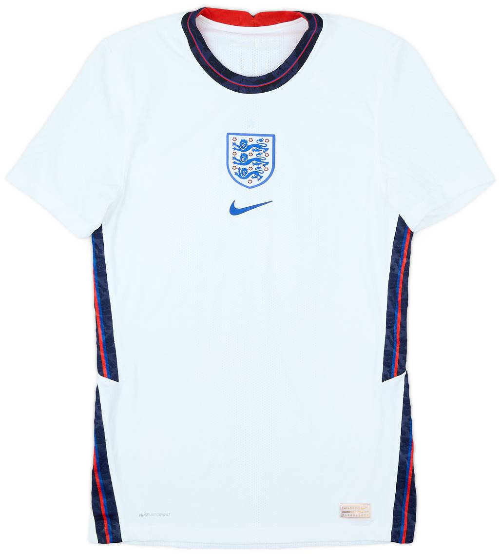 2020-22 England Authentic Home Shirt - 8/10 - (XS)