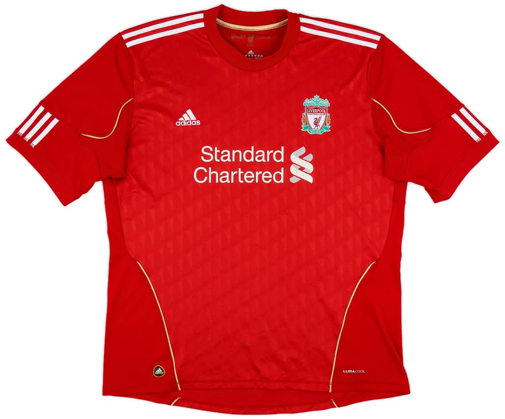 2010-12 Liverpool Home Shirt - 5/10 - (XXL)