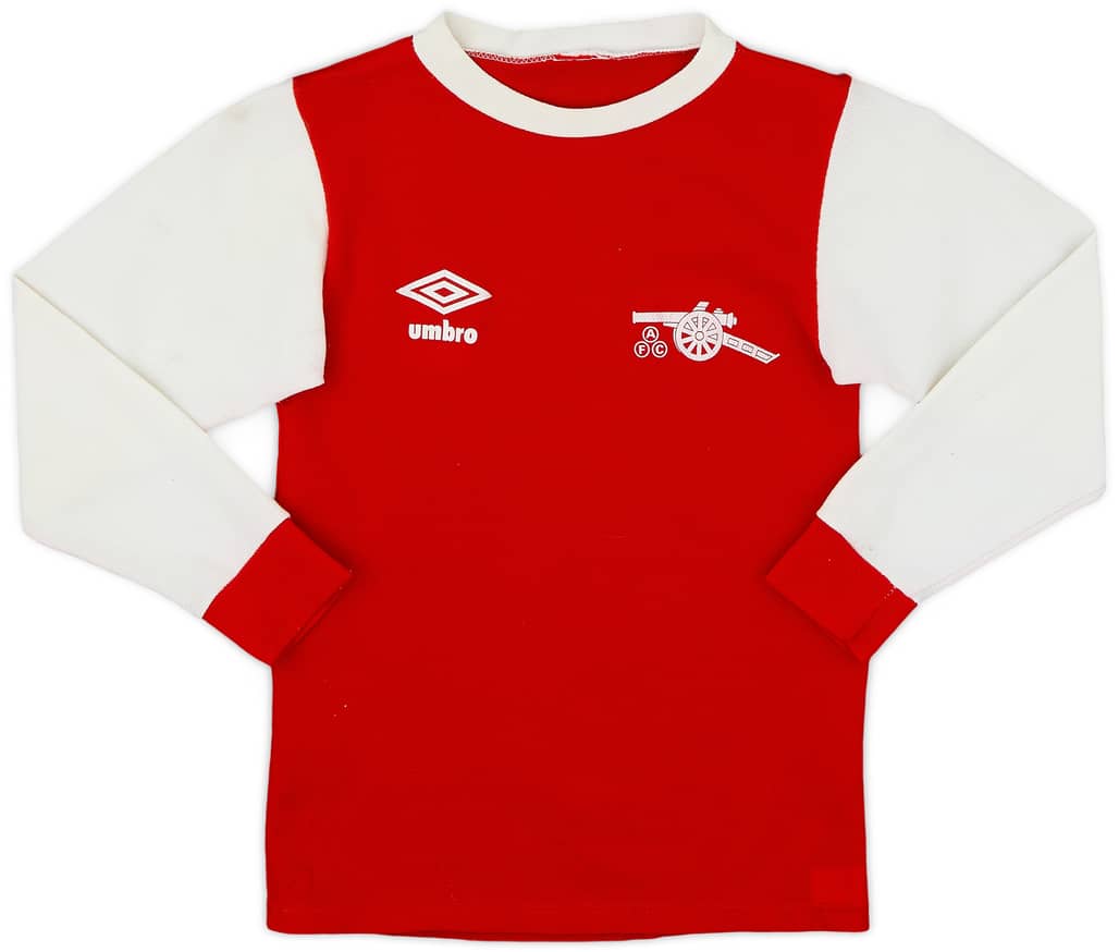 1978-81 Arsenal Home L/S Shirt - 6/10 - (S.Boys)