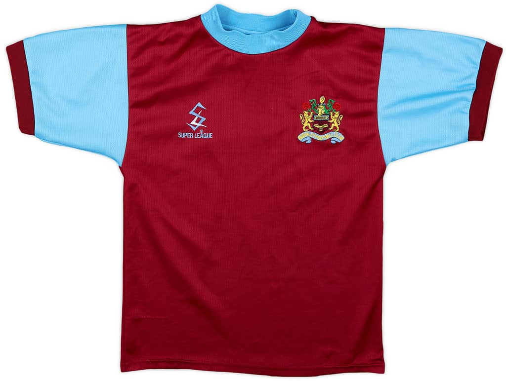 2000-01 Burnley Home Shirt - 8/10 - (S.Boys)
