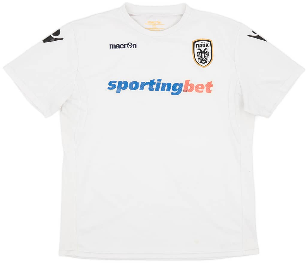 2015-16 PAOK Macron Training Shirt - 7/10 - (XL)