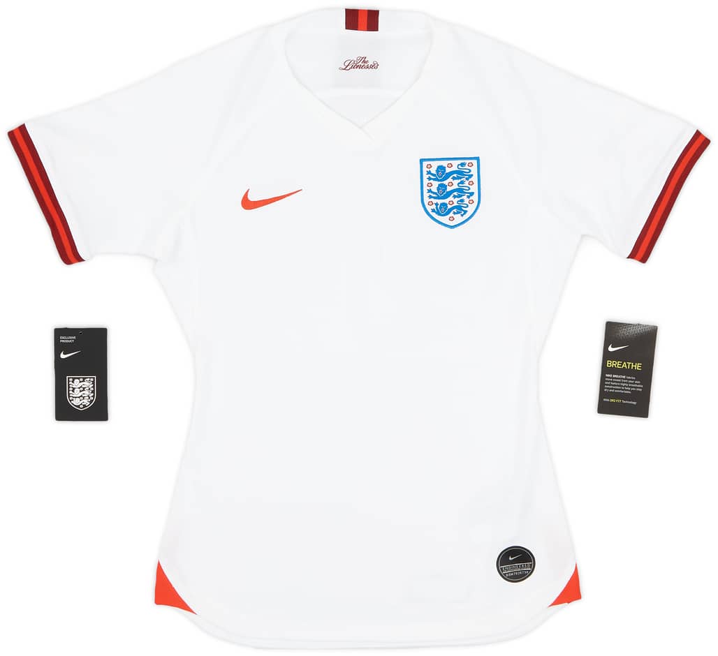 2019 England Lionesses Home Shirt (S)