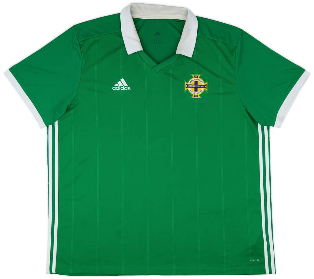 2018-19 Northern Ireland Home Shirt - 7/10 - (XXL)