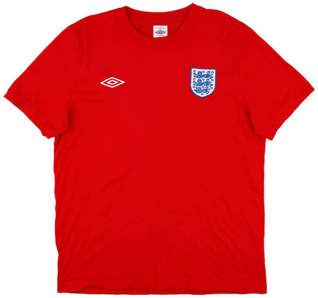 2010-11 England Umbro Training Shirt - 9/10 - (XL)