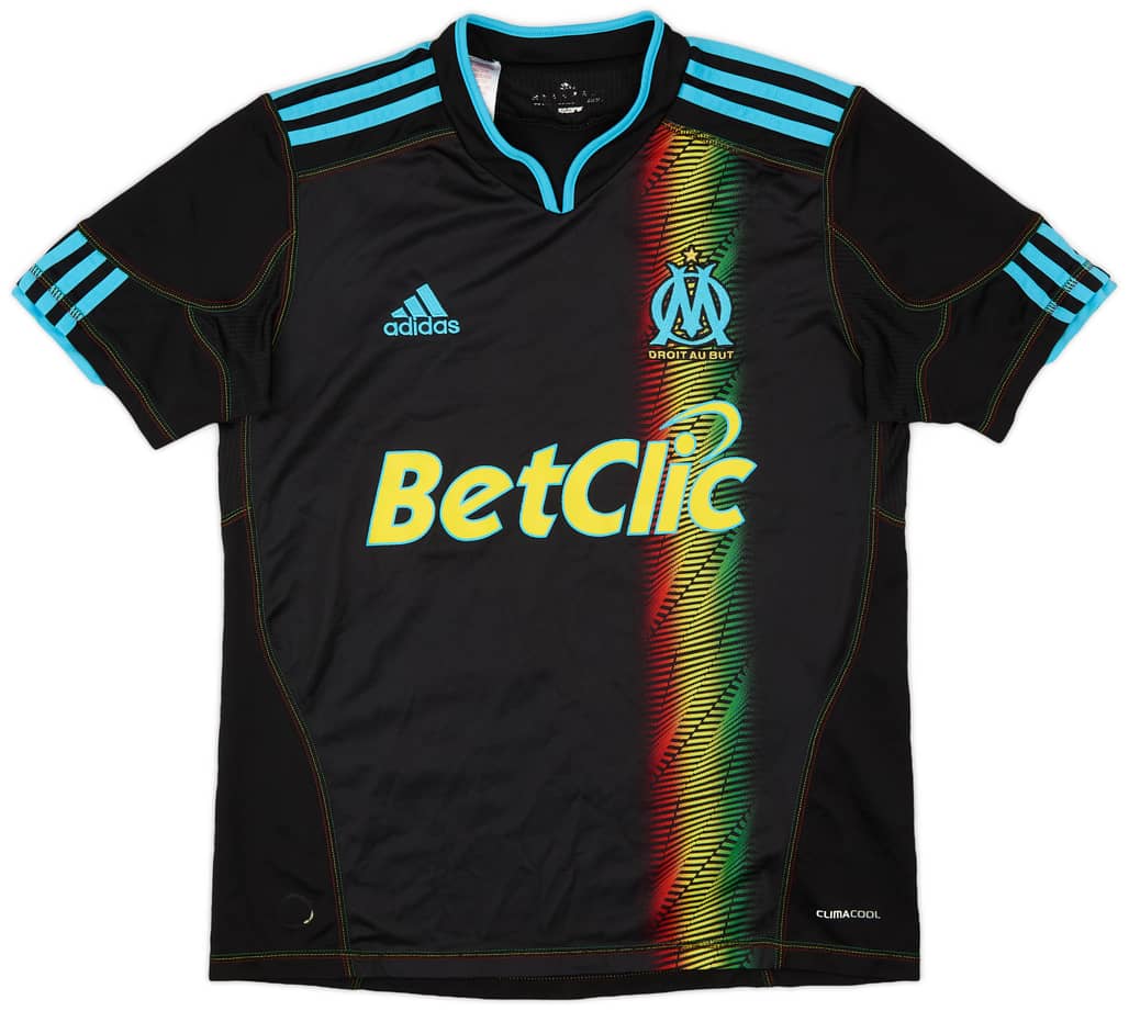 2010-11 Olympique Marseille Third Shirt - 8/10 - (XL.Boys)
