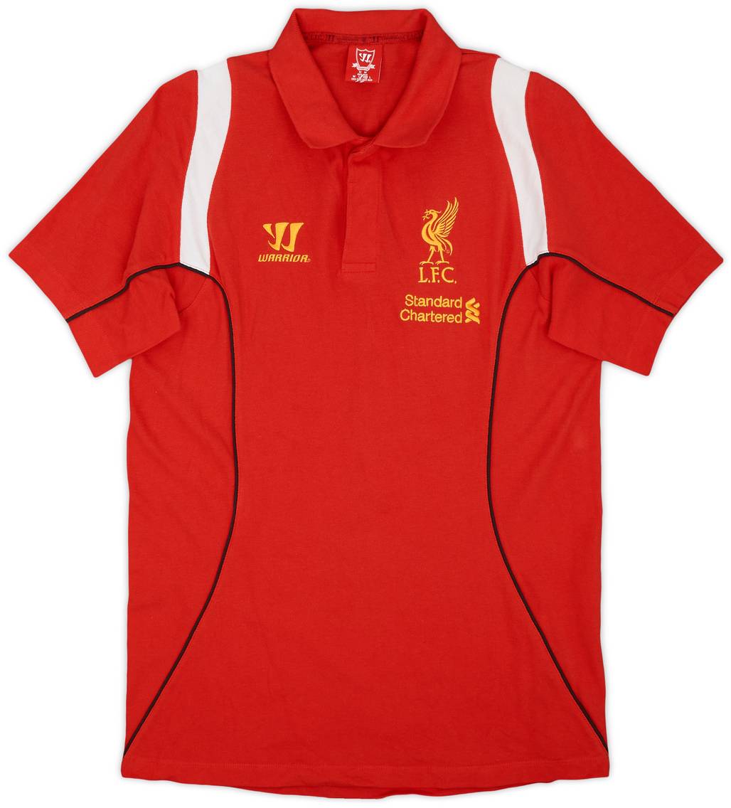 2012-13 Liverpool Warrior Polo Shirt - 9/10 - (M)