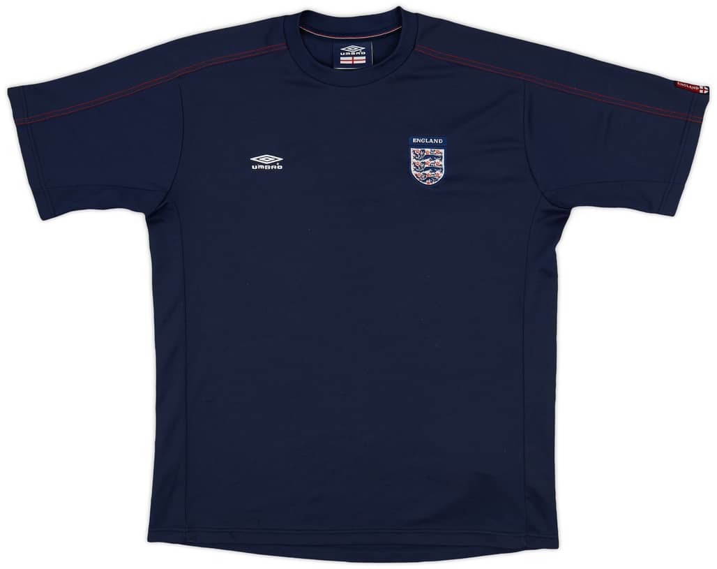 2002-04 England Umbro Training Shirt - 7/10 - (L)