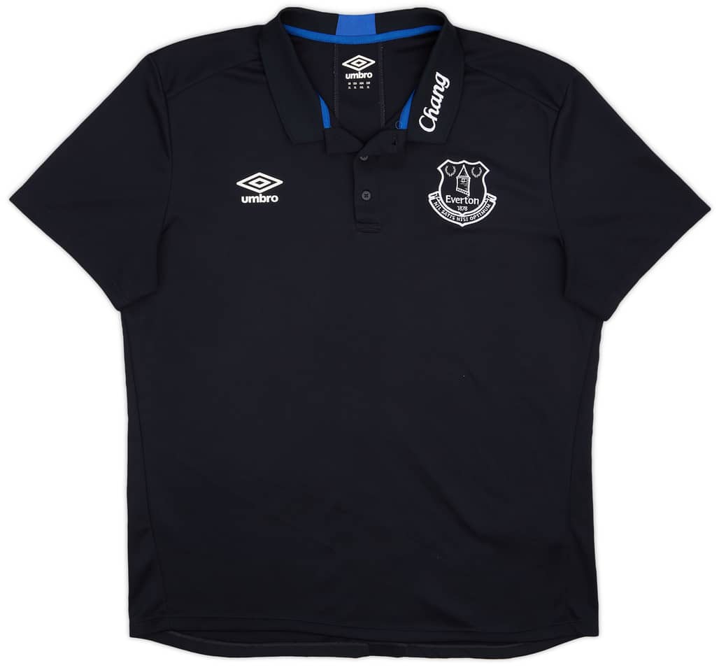2016-17 Everton Umbro Polo Shirt - 9/10 - (XL)