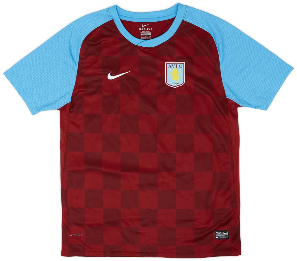 2011-12 Aston Villa Home Shirt - 9/10 - (XL.Boys)