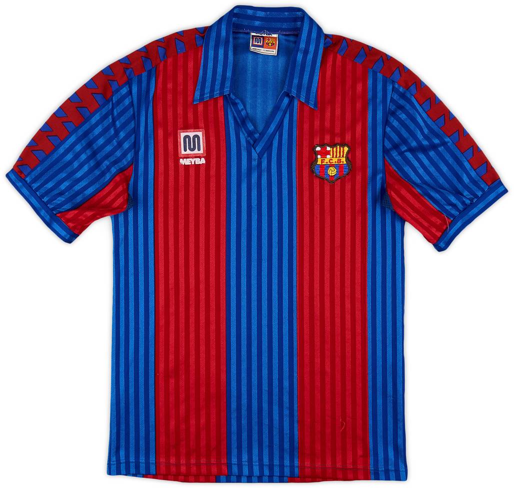 1989-92 Barcelona Home Shirt - 7/10 - (S)