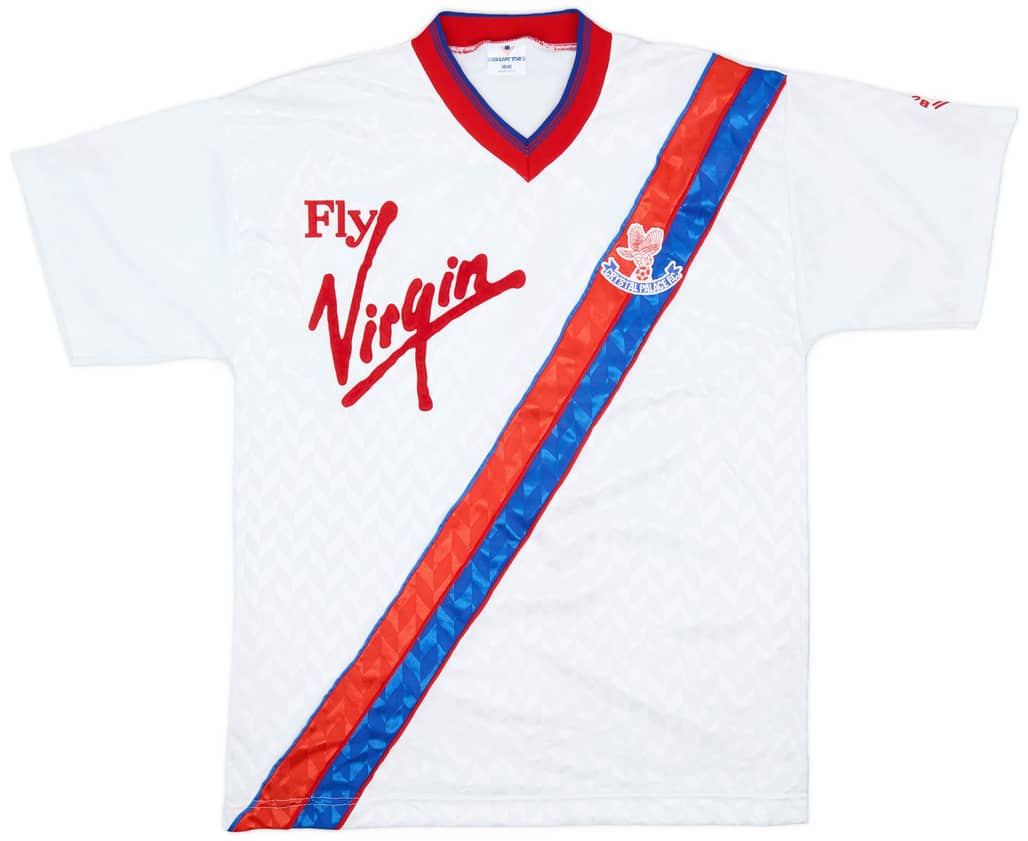1989-90 Crystal Palace Away Shirt - 9/10 - (M)