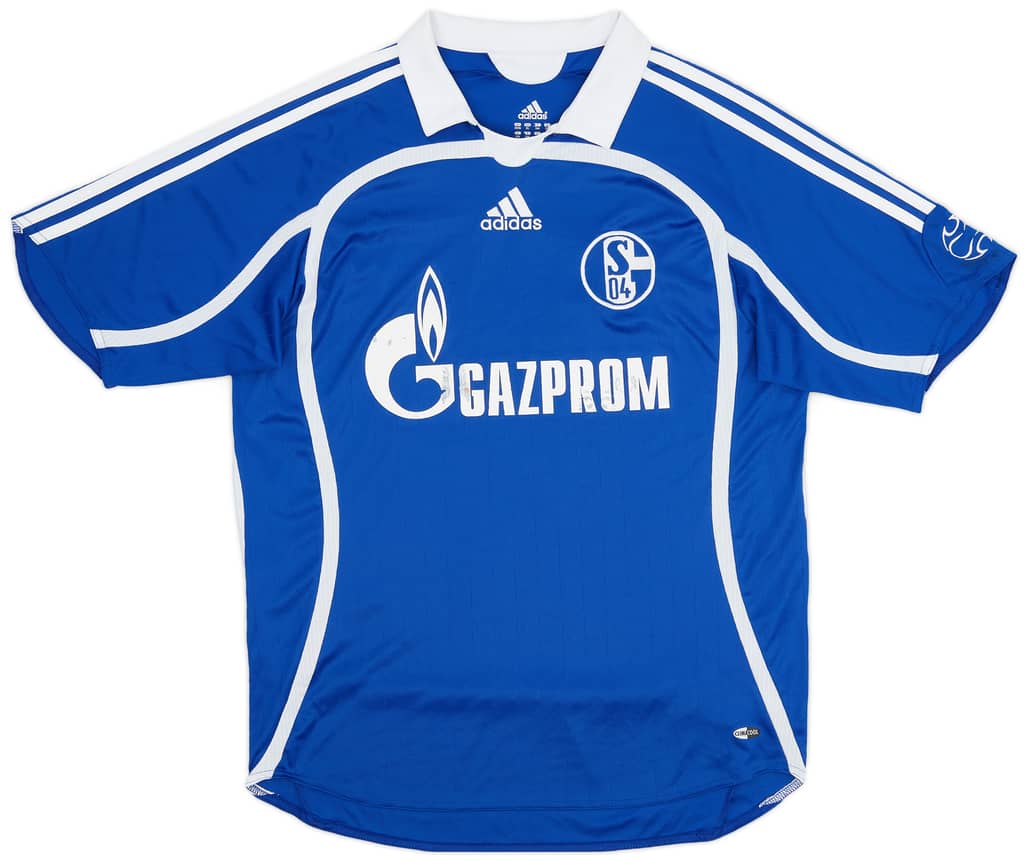 2007-08 Schalke Home Shirt - 5/10 - (XL.Boys)