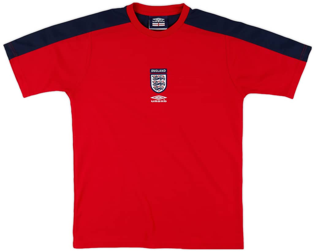 2000-02 England Umbro Training Shirt - 8/10 - (S)