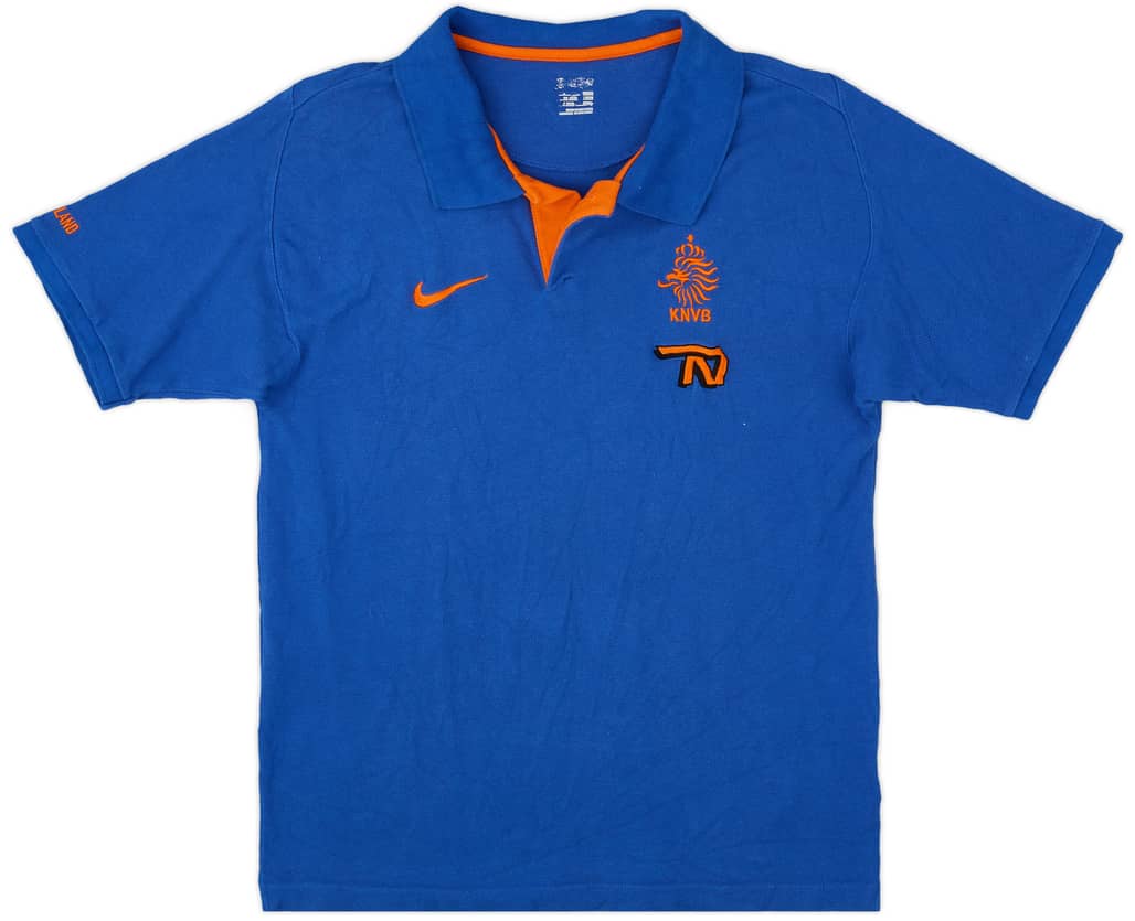 2008-09 Netherlands Nike Polo Shirt - 9/10 - (L)