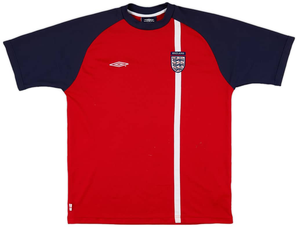 2004-05 England Umbro Training Shirt - 6/10 - (XL)