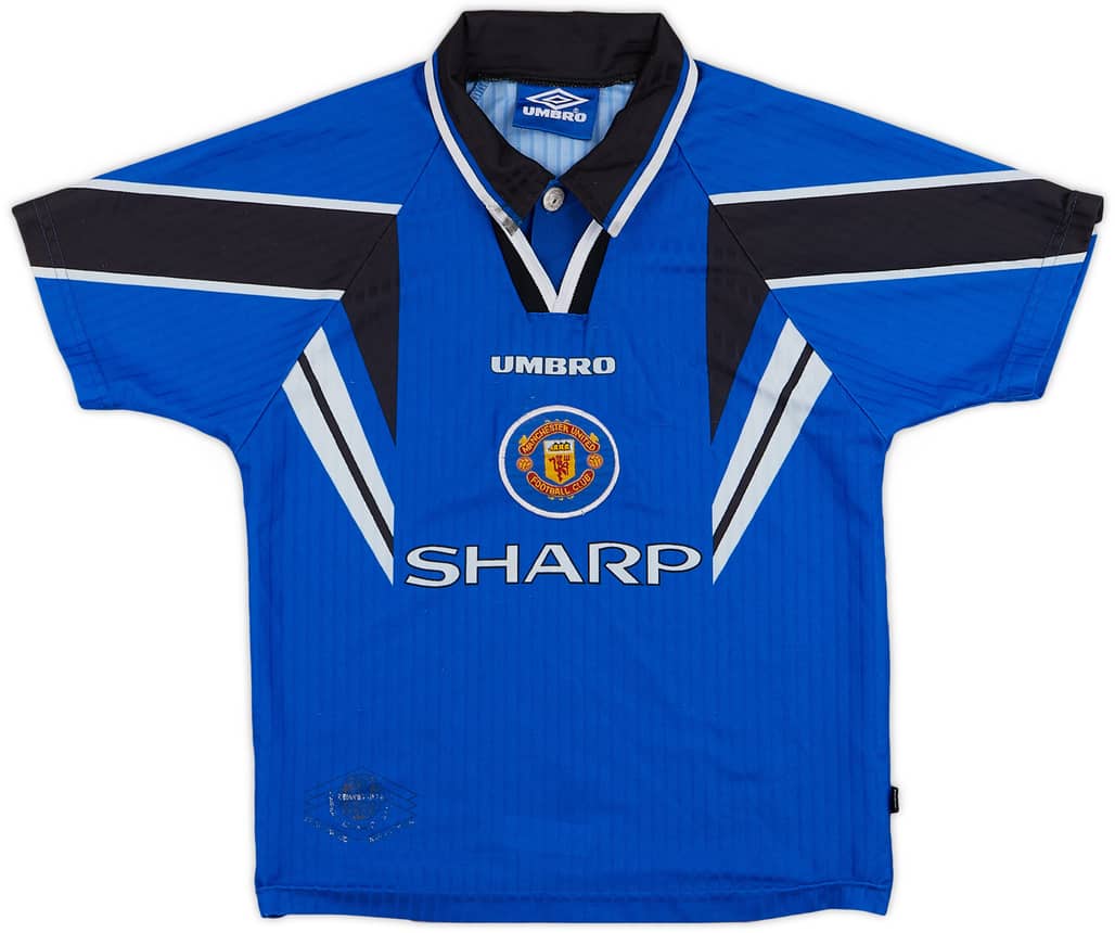1996-98 Manchester United Third Shirt - 7/10 - (S.Boys)