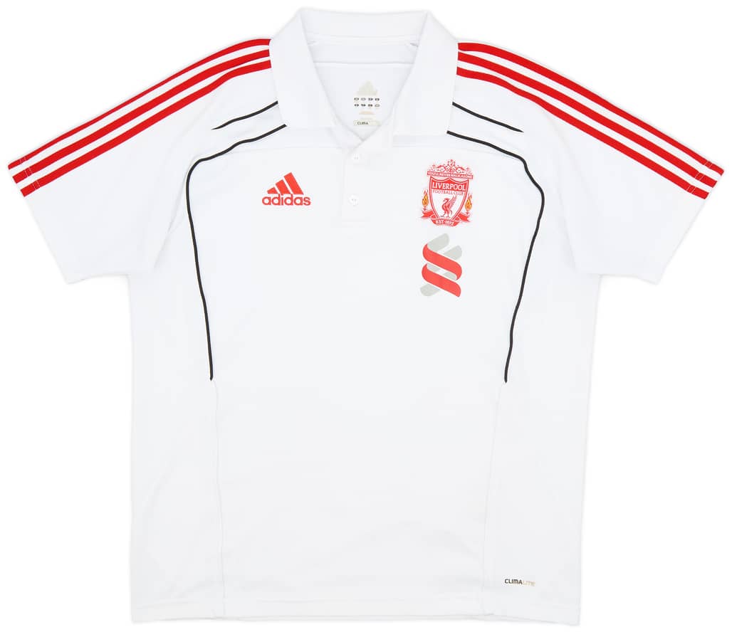 2010-11 Liverpool adidas Polo Shirt - 6/10 - (L/XL)