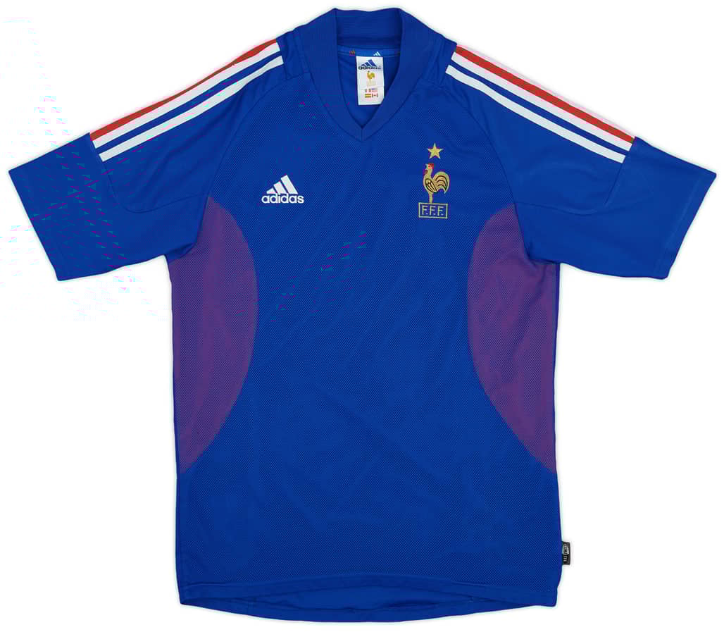 2002-04 France Home Shirt - 5/10 - (S)
