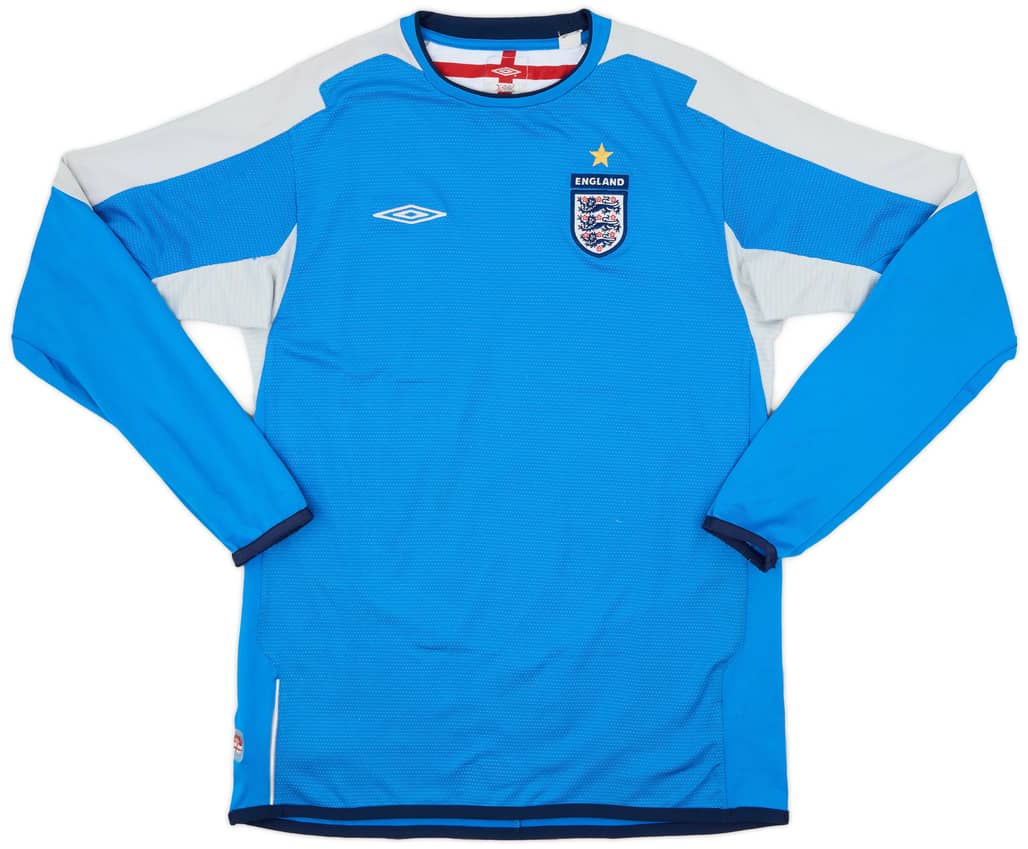 2004-06 England GK Shirt - 8/10 - (XL.Boys)