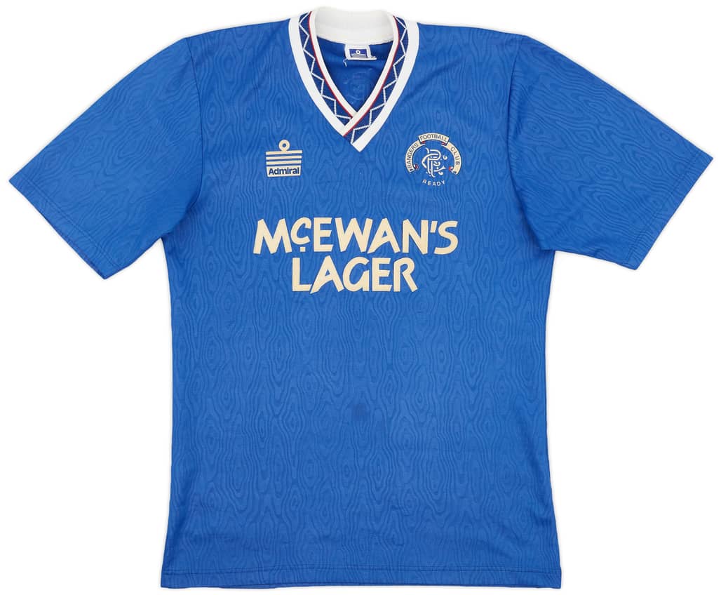 1990-92 Rangers Home Shirt - 5/10 - (S)