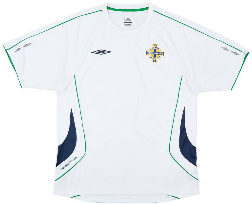 2004-05 Northern Ireland Umbro Training Shirt - 6/10 - (L)