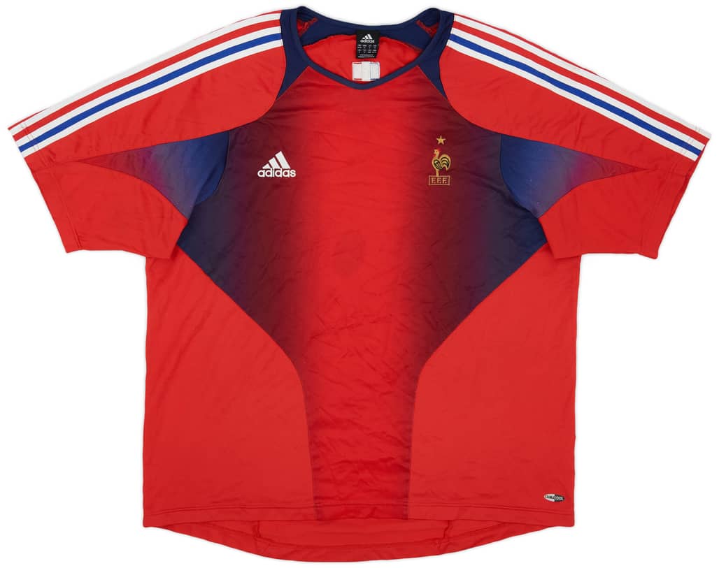 2004-05 France adidas Training Shirt - 8/10 - (XXL)