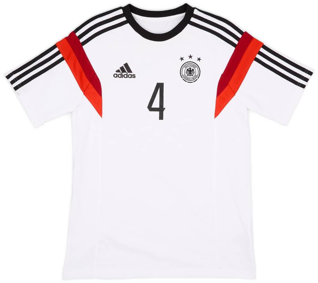 2013-14 Germany adidas Training Tee #4 - 9/10 - (S)