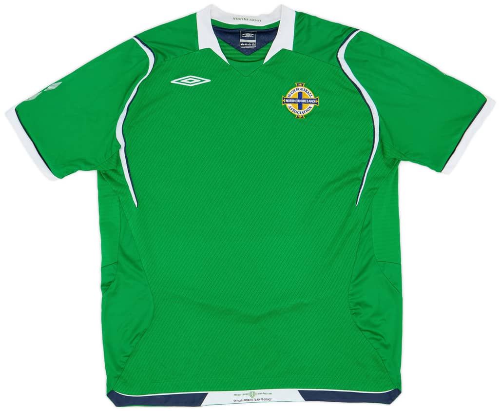 2008-10 Northern Ireland Home Shirt - 8/10 - (XL)
