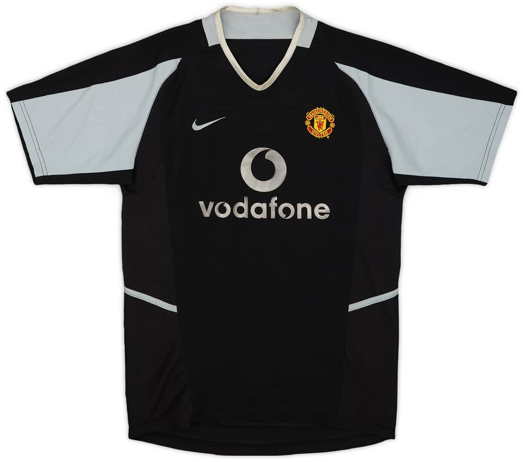 2002-04 Manchester United GK S/S Shirt - 7/10 - (XL.Boys)