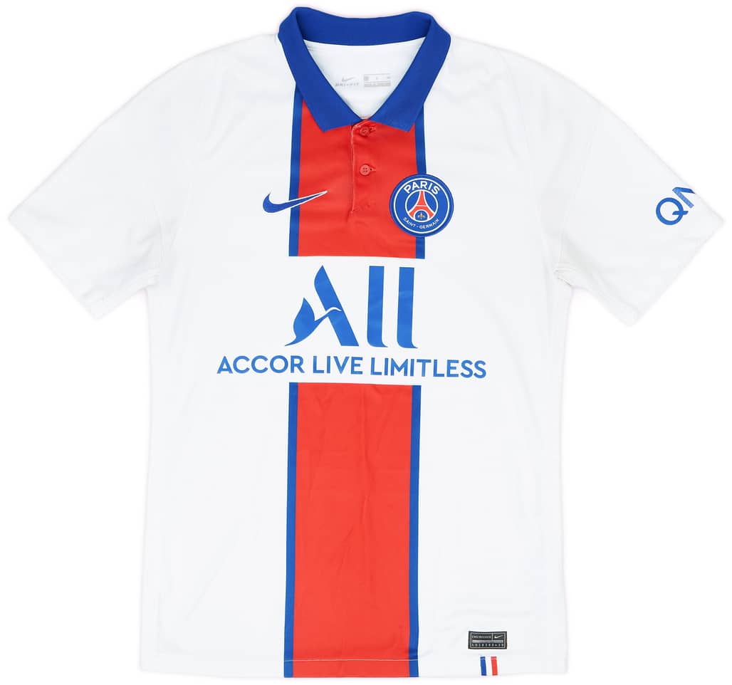 2020-21 Paris Saint-Germain Away Shirt - 6/10 - (S)