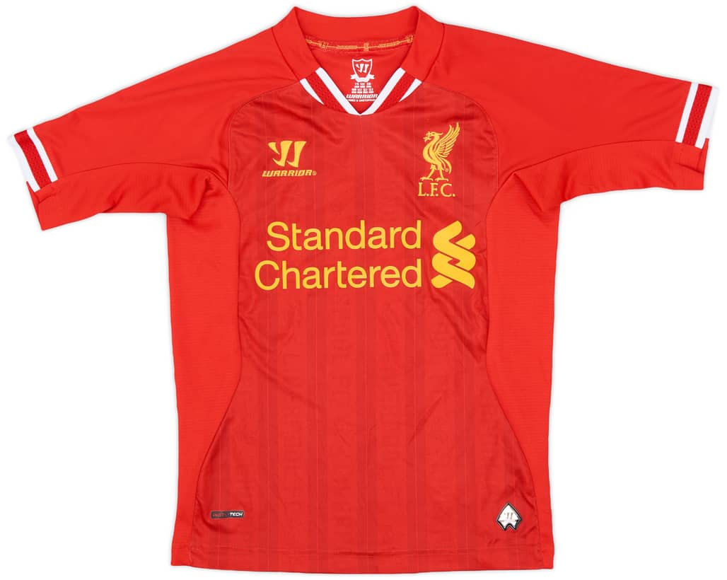 2013-14 Liverpool Home Shirt - 9/10 - (S.Boys)