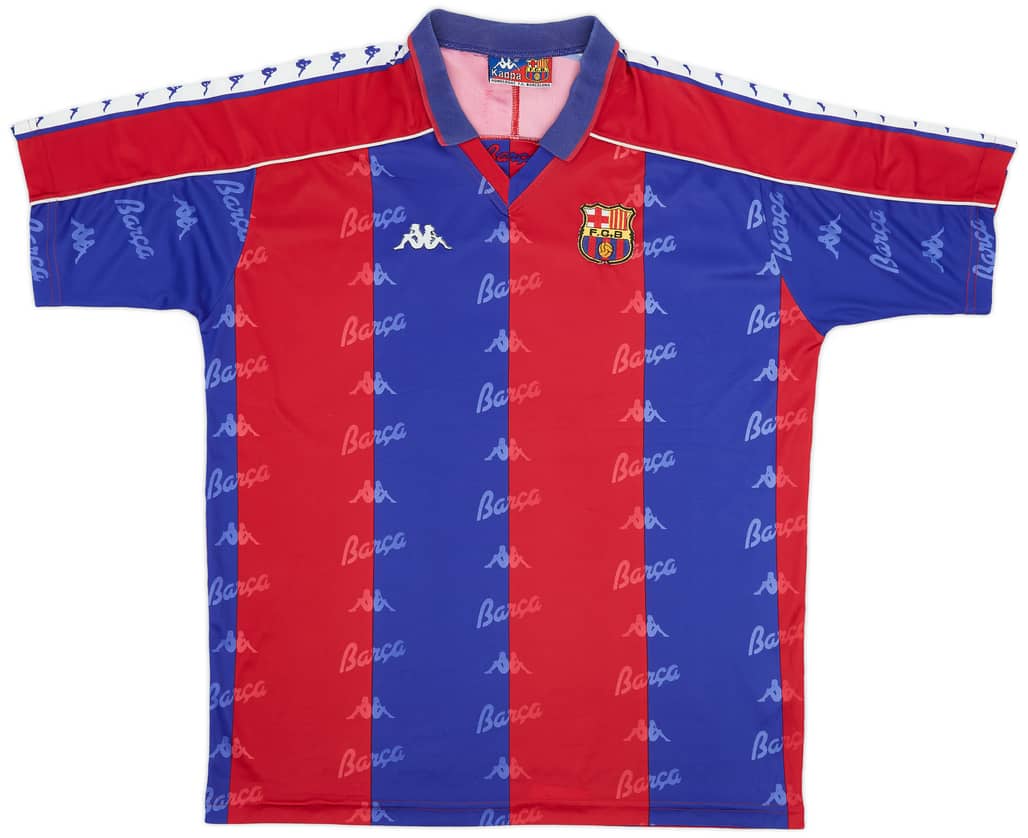 1992-95 Barcelona Home Shirt - 7/10 - (XL)
