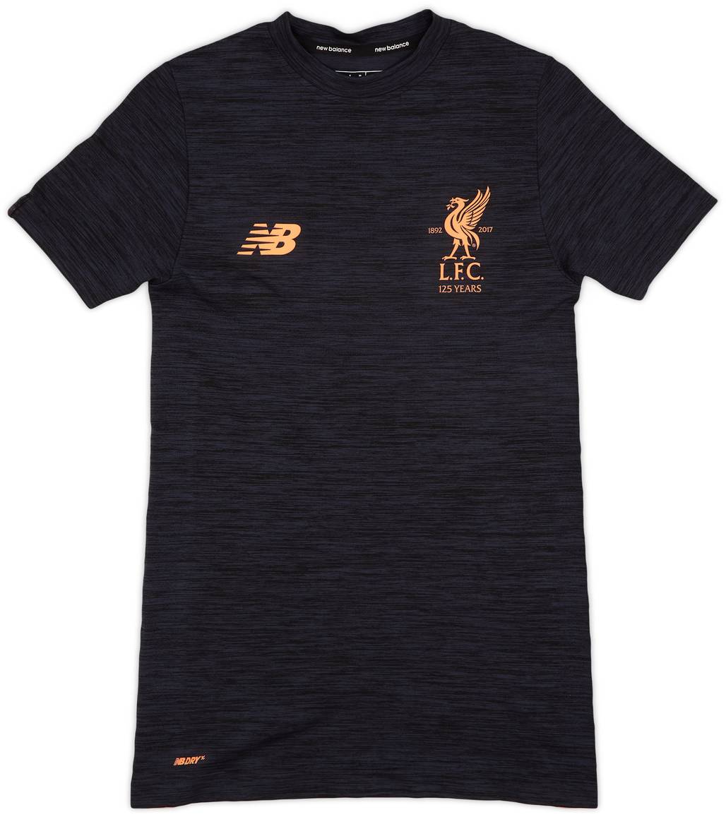 2017-18 Liverpool New Balance Training Shirt - 9/10 - (S)