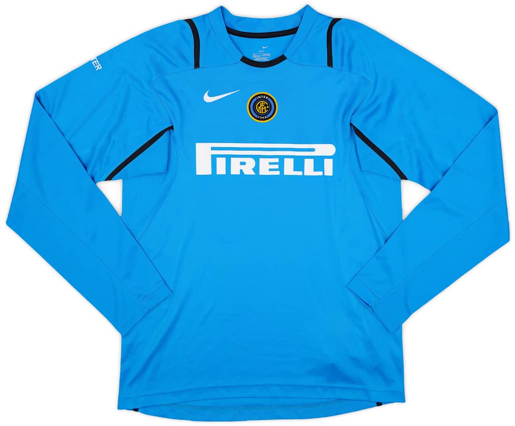 2006-07 Inter Milan Nike Training L/S Shirt - 8/10 - (XL.Boys)