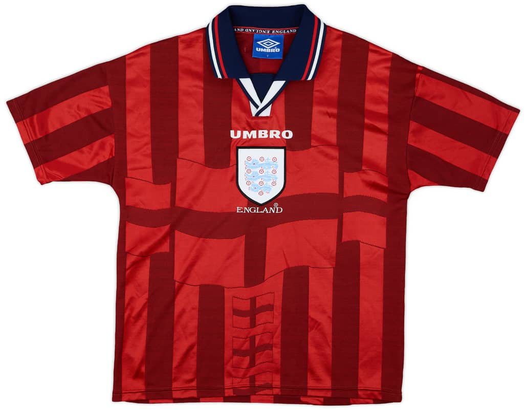 1997-99 England Away Shirt - 9/10 - (Y)