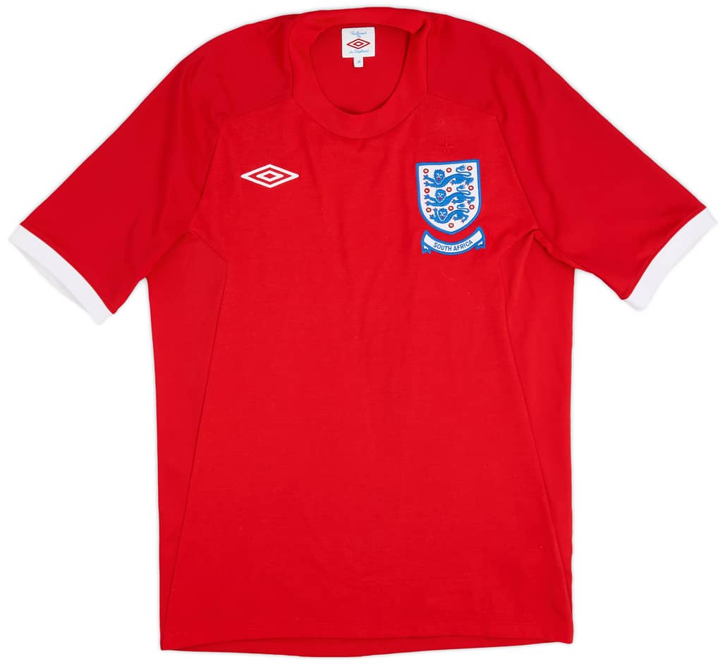 2010-11 England 'South Africa' Away Shirt - 9/10 - (S/M)