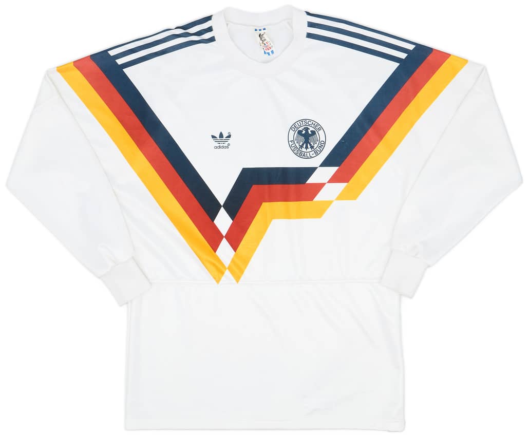 1988-90 West Germany Home L/S Shirt - 8/10 - (M)