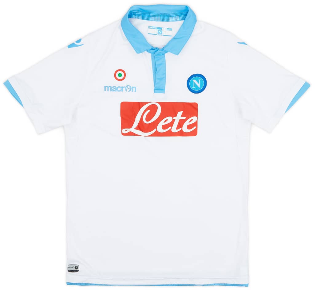 2014-15 Napoli Third Shirt - 6/10 - (XL.Boys)